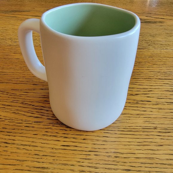 Rae Dunn Mug White Green Fall Y'All Autumn Farmhou - Picture 4 of 6